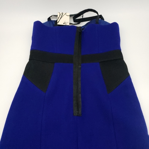 Milly of New York | Woman's Cocktail Dress - Blue Size 4 - Picture 11 of 15